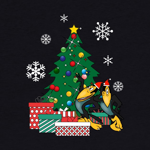Heckle And Jeckle Around The Christmas Tree by Nova5